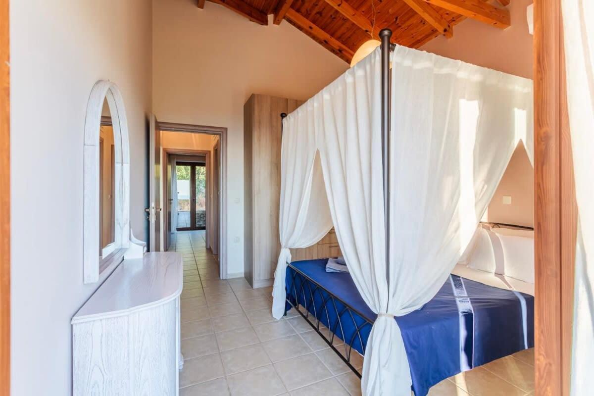 Mani Panoramic Seaviews - Luxury Summer Haven Lévktron المظهر الخارجي الصورة