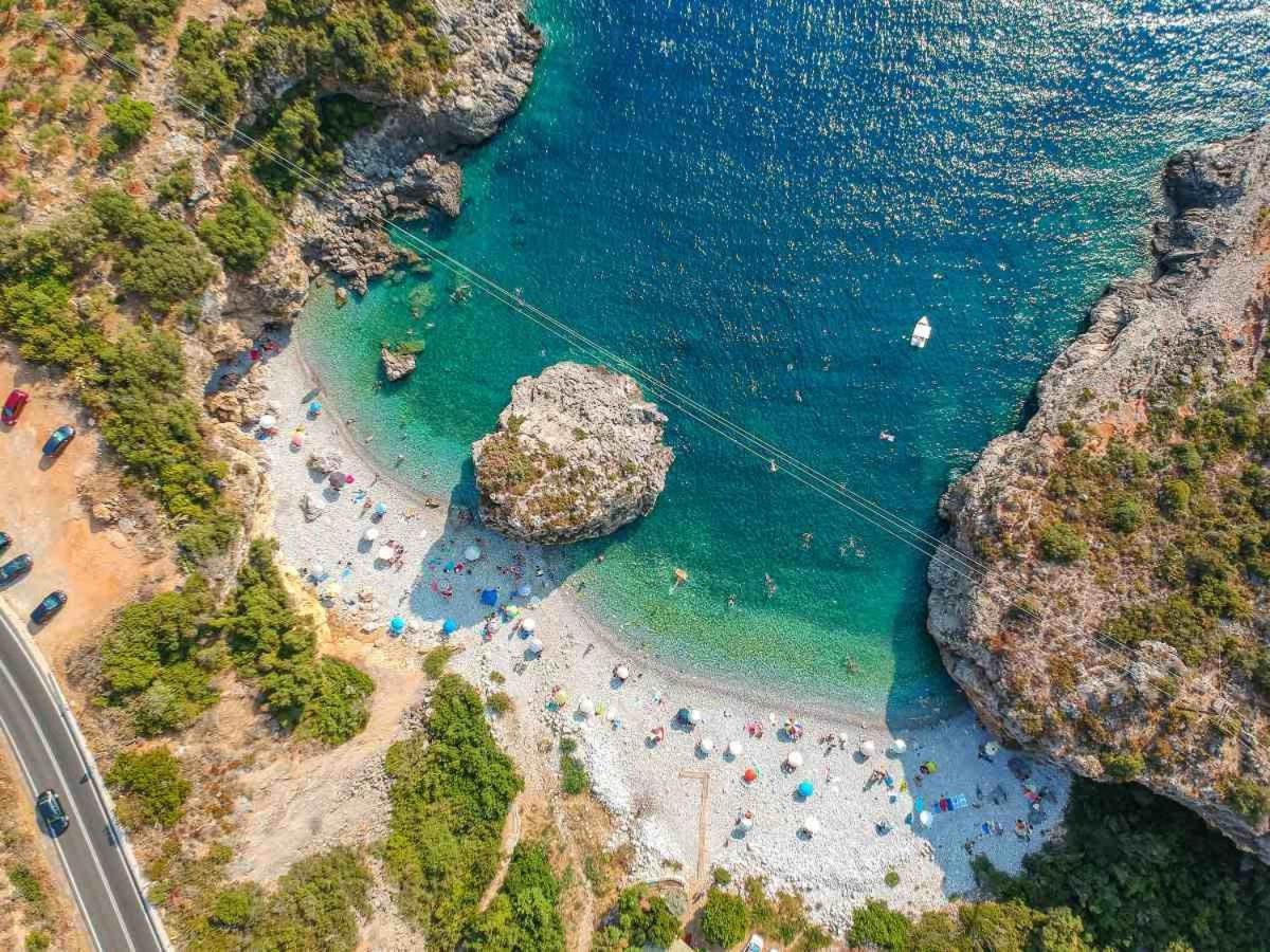 Mani Panoramic Seaviews - Luxury Summer Haven Lévktron المظهر الخارجي الصورة
